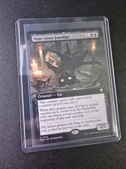 Nine-Lives Familiar (Extended Art) Foundations Regular Near Mint - Image 1