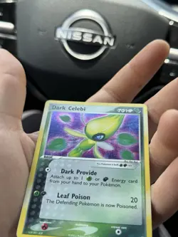 Pokemon TCG Dark Celebi Holo Rare Card 4/101 EX Hidden Legends 2004 - Image 2