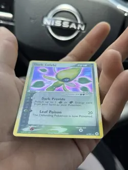 Pokemon TCG Dark Celebi Holo Rare Card 4/101 EX Hidden Legends 2004 - Image 3