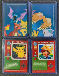 Pokemon TV Animated Edition Topps Cards - Lot of 4 - Image 2