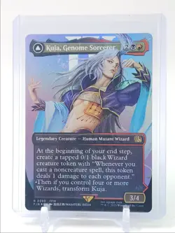 KUJA, GENOME SORCERER 2025 MAGIC FINAL FANTASY BORDERLESS RARE HOLO Q1300 - Image 1