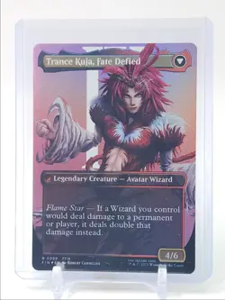 KUJA, GENOME SORCERER 2025 MAGIC FINAL FANTASY BORDERLESS RARE HOLO Q1300 - Image 2