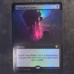 Unmarked Grave - Foil Extended - Modern Horizons 2 (MTG) - Image 1