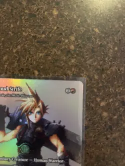 Cloud Strife - Showcase Final Fantasy Through the Ages Foil Magic The Gathering - Image 4