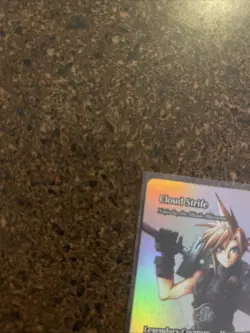 Cloud Strife - Showcase Final Fantasy Through the Ages Foil Magic The Gathering - Image 5