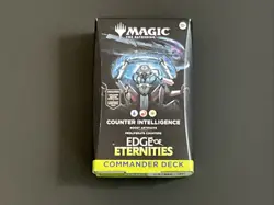 Magic: The Gathering Edge of Eternities - Counter Intelligence - Commander Deck - Image 1