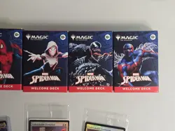 Magic The Gathering NYCC Spider Man Welcome Decks FULL SET (5) And Promos (3) - Image 3
