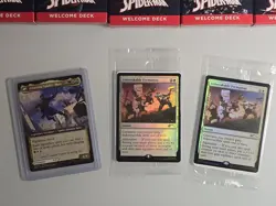 Magic The Gathering NYCC Spider Man Welcome Decks FULL SET (5) And Promos (3) - Image 4