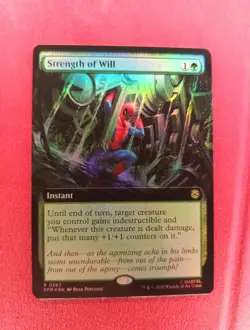 Strength of Will - Mtg: Marvel's Spider-Man Regular Rare 118 - Image 1