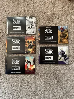 MTG Secret Lair x Marvel Spider-Man The Non-Foil Web Slinger Bundle Sealed - Image 3