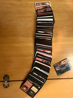 Approx. 300 Magic The Gathering Cards - Mostly Red and Black - Vintage Lot - Image 1
