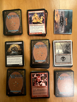 Approx. 300 Magic The Gathering Cards - Mostly Red and Black - Vintage Lot - Image 2