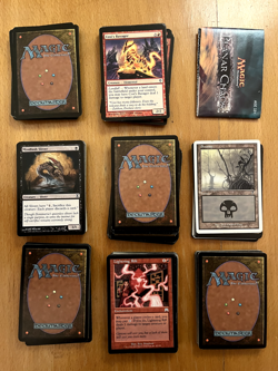 Approx. 300 Magic The Gathering Cards - Mostly Red and Black - Vintage Lot - Image 3