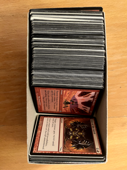 Approx. 300 Magic The Gathering Cards - Mostly Red and Black - Vintage Lot - Image 4
