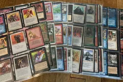 Over 300 Old School Vintage Magic The Gathering Alpha Beta Unlimited Arabian - Image 1
