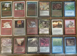 Over 300 Old School Vintage Magic The Gathering Alpha Beta Unlimited Arabian - Image 5