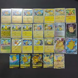 26 Lot Pokemon Trading Card Game TCG Pikachu Promo Chinese Poke Ball FM - Image 1