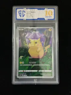 2023 Pokemon TCG S-Chinese CSDC 001/024 Pikachu SC GEM-MINT 10 OC10 - Image 1