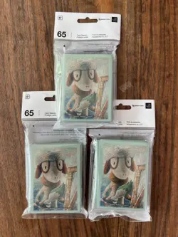 Pokemon Center x Van Gogh Smeargle Painter 65 Sleeves NEW In-Hand! - Image 3