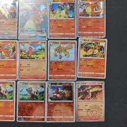 Pokemon TCG Charizard Charmander Charmeleon Master Ball Holo 18 Lot FM - Image 3