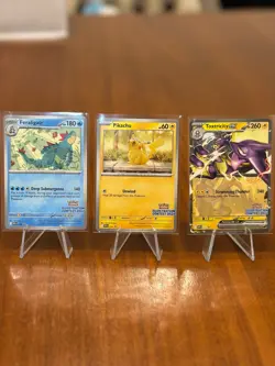 Pokemon Illustration Contest 2024 Promo Cards Feraligatr Pikachu Toxtricity NM - Image 1
