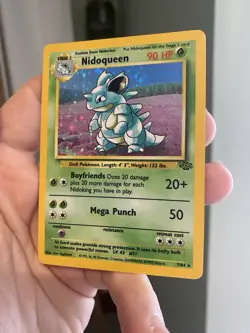 Nidoqueen 7/64 - Pokemon TCG Jungle - Vintage WOTC Holo Rare - MP - Image 4