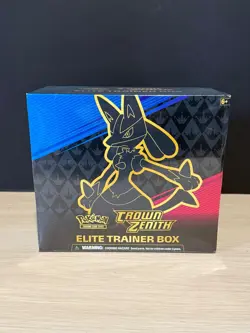 POKEMON CROWN ZENITH FACTORY SEALED ELITE TRAINER BOX ETB - Image 1
