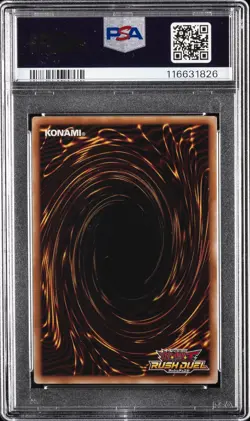 2022 YU-GI-OH! RUSH DUEL JPN OVER RUSH PACK #JP020 CYBER TWIN DRAGON PSA 10 - Image 2