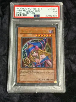 PSA 7 NM Dark Magician Girl RDS-ENSE2 Ultra Rare Promo *2480 Yugioh - Image 1