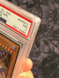 PSA 7 NM Dark Magician Girl RDS-ENSE2 Ultra Rare Promo *2480 Yugioh - Image 4