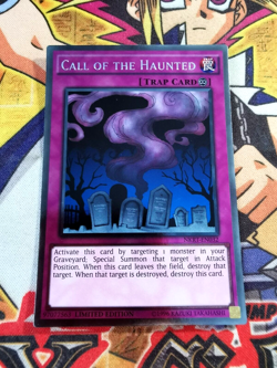 Call of the Haunted nkrt-en032 Ltd Ed (NM) Platinum Rare Yu-Gi-Oh! - Image 1