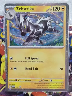 Pokemon TCG: Destined Rivals Zebstrika 3-Pack Blister Display IN HAND Freepost - Image 3