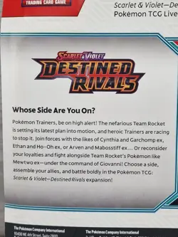 Pokemon TCG: Destined Rivals Zebstrika 3-Pack Blister Display IN HAND Freepost - Image 5