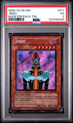 PSA 3 Jinzo BPT-011 Secret Rare Promo *9438 YUGIOH - Image 1