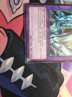 Yu-Gi-Oh! TCG Dragon Master Knight LCKC-EN065 Secret Rare Holo Bleed Near Mint - Image 4