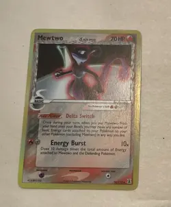 Mewtwo Delta Species Pokemon card from the EX Delta Species set. - Image 1
