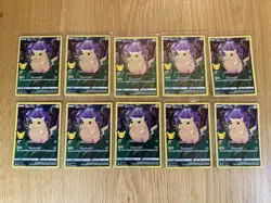 pokemon celebrations pikachu 005/025 Rare Card Lot Of 10 - Image 1