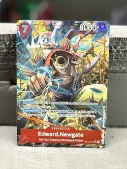 One Piece Card Game Edward.Negate ST15-002 Alternate Art Super Rare English - Image 1