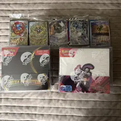 Destined Rivals And Mega Evolutions Enhanced Booster Box Set W/ PROMO CARDS - Image 1