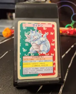 NM - Pokemon Japanese Topsun (Blue Back) Rhydon 112 tcg vintage bandai - Image 1