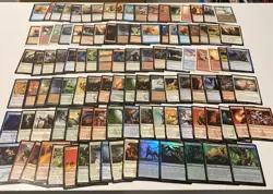 MTG Magic The Gathering Card Lot #41 ,100+ Card Lot,Random Select. Incl 5 FOILS - Image 1