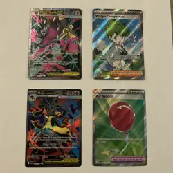 2025 Pokemon TCG Mega Evolution 4 Card Lot UR - Ultra Rare - Mega Lucario ex 160 - Image 1