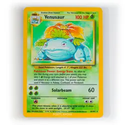 Pokemon - Venusaur Holo - 15/102 - Base Set - Rare Card - Ex/NM - Image 1