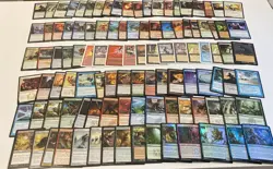 MTG Magic The Gathering Card Lot #70 ,100+ Card Lot,Random Select. Incl 5 FOILS - Image 1