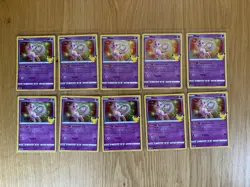pokemon celebrations mew 011/025 Rare Card Lot Of 10 - Image 1