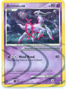Pokemon TCG Holo lot - 5 Different Type Arceus Holos - 5 Card lot - Arceus holo - Image 5