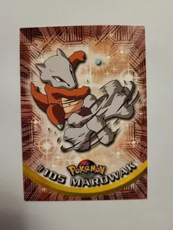 Marowak #105 TOPPS Pokemon Card 1999 - Image 1