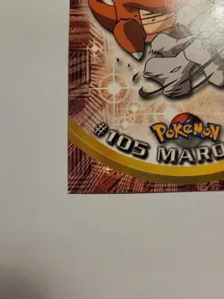Marowak #105 TOPPS Pokemon Card 1999 - Image 5