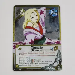 Naruto CCG Tsunade (Kimono) #1261 1st Edition LP Foil Holo Rare Vintage Card - Image 1
