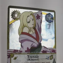 Naruto CCG Tsunade (Kimono) #1261 1st Edition LP Foil Holo Rare Vintage Card - Image 2